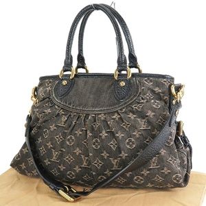 Louis Vuitton Neo Cabby MM Denim Bag